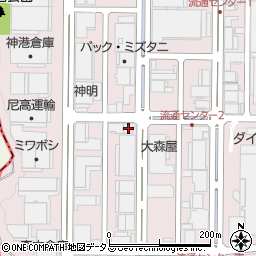 前田工繊株式会社西宮営業所・西宮工場周辺の地図