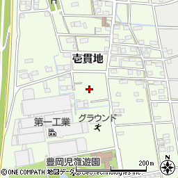 静岡県磐田市壱貫地152-6周辺の地図