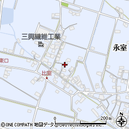 兵庫県加古川市志方町永室688周辺の地図