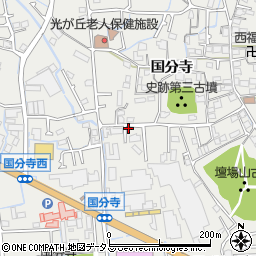 兵庫県姫路市御国野町国分寺385周辺の地図