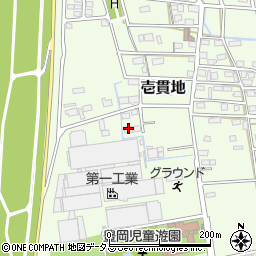 静岡県磐田市壱貫地151-13周辺の地図