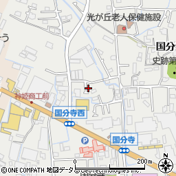 兵庫県姫路市御国野町国分寺173-16周辺の地図