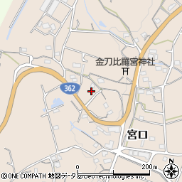 静岡県浜松市浜名区宮口2118-10周辺の地図