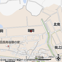 愛知県常滑市広目廻間周辺の地図
