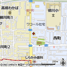 和食さと高槻西町店周辺の地図