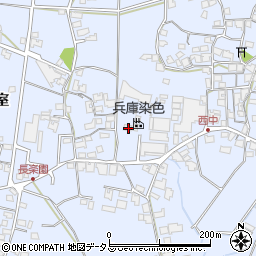 兵庫県加古川市志方町永室91周辺の地図