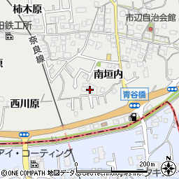 京都府城陽市市辺西川原19周辺の地図