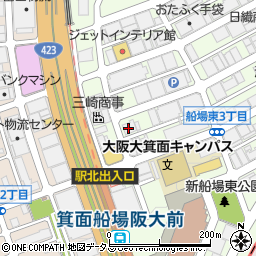 神港テクノス株式会社　営業部周辺の地図