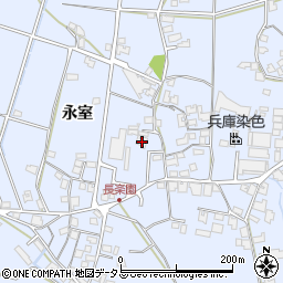 兵庫県加古川市志方町永室276周辺の地図