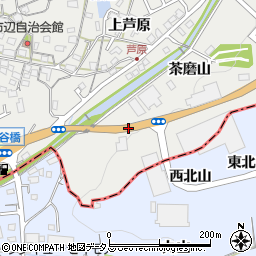 京都府城陽市市辺（茶磨山）周辺の地図