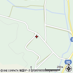 岡山県加賀郡吉備中央町納地677周辺の地図