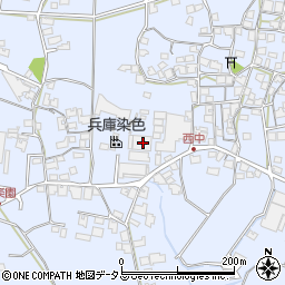 兵庫県加古川市志方町永室80周辺の地図