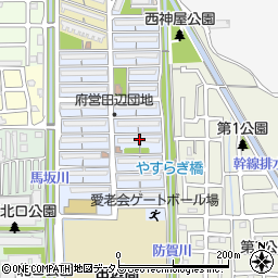 京田辺市立保育所河原保育所周辺の地図