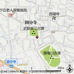 兵庫県姫路市御国野町国分寺372周辺の地図