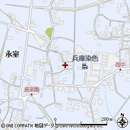 兵庫県加古川市志方町永室237周辺の地図