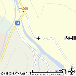 島根県浜田市内村町1341周辺の地図
