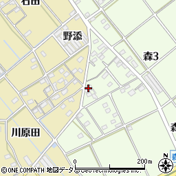 有限会社森満周辺の地図