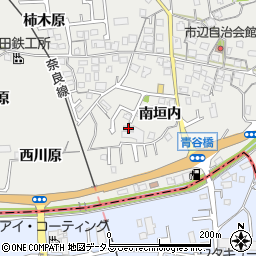 京都府城陽市市辺西川原16周辺の地図
