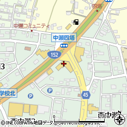 静岡トヨタ自動車浜北インター店周辺の地図