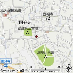 兵庫県姫路市御国野町国分寺335周辺の地図