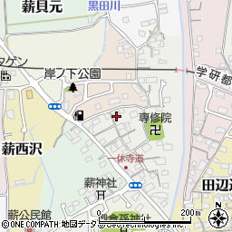 京都府京田辺市薪天神堂50周辺の地図