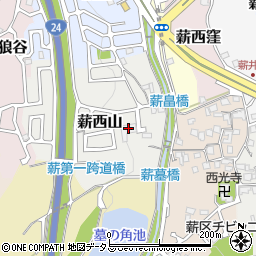 鹿志館周辺の地図