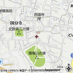 兵庫県姫路市御国野町国分寺679周辺の地図