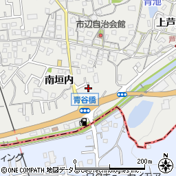 京都府城陽市市辺南垣内83周辺の地図