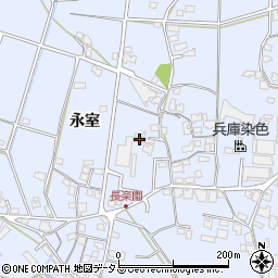 兵庫県加古川市志方町永室274周辺の地図