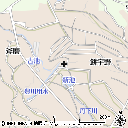 愛知県蒲郡市大塚町斧磨24-3周辺の地図