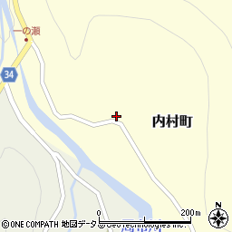 島根県浜田市内村町1338周辺の地図