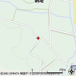 岡山県加賀郡吉備中央町納地674周辺の地図