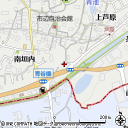 京都府城陽市市辺南垣内116周辺の地図