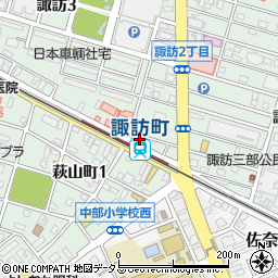 旭寿司周辺の地図