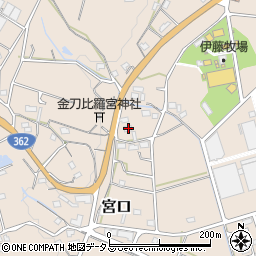 静岡県浜松市浜名区宮口2073周辺の地図