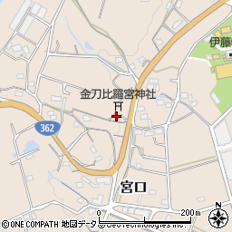 静岡県浜松市浜名区宮口2075周辺の地図