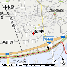 京都府城陽市市辺南垣内46周辺の地図