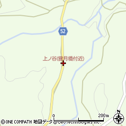 上ノ谷(雲月橋付近)周辺の地図