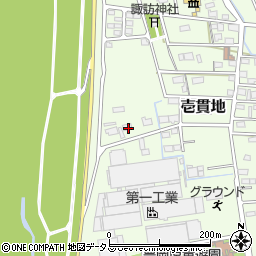 静岡県磐田市壱貫地277-9周辺の地図