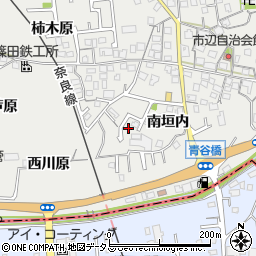 京都府城陽市市辺西川原15周辺の地図