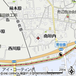 京都府城陽市市辺西川原15周辺の地図