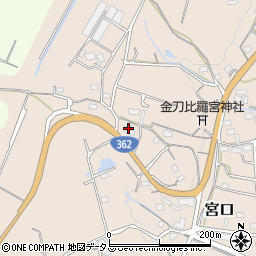 静岡県浜松市浜名区宮口2116周辺の地図