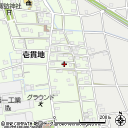静岡県磐田市壱貫地462周辺の地図
