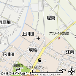 愛知県西尾市一色町味浜成輪30周辺の地図