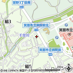 水篠税理士事務所周辺の地図