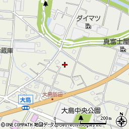 静岡県焼津市大島847周辺の地図