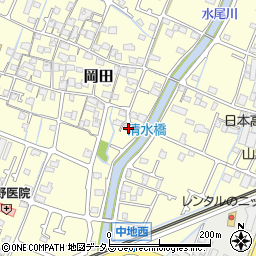 兵庫県姫路市岡田533周辺の地図