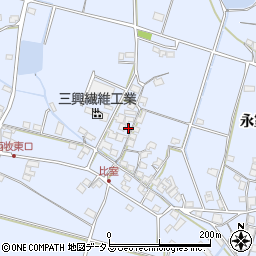 兵庫県加古川市志方町永室708周辺の地図