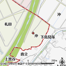 愛知県豊川市三上町沖周辺の地図