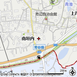 京都府城陽市市辺南垣内73周辺の地図